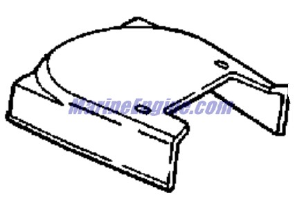 Evinrude Johnson OMC 0341259 - Belt Cover