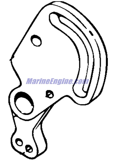 Evinrude Johnson OMC 0341295 - Throttle Lever