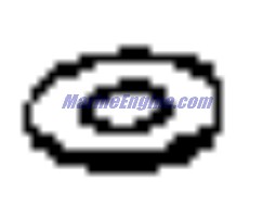 Evinrude Johnson OMC 0341381 - Washer