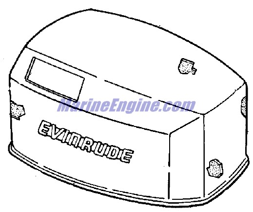 Evinrude Johnson OMC 0341596 - Sound Blanket