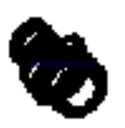 Evinrude Johnson OMC 0341939 - Fitting, Barb