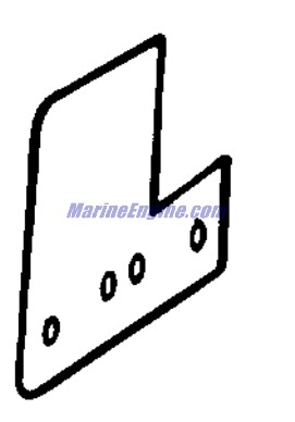 Evinrude Johnson OMC 0342246 - Heat Shield