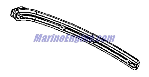 Evinrude Johnson OMC 0342292 - Bumper - Lower Motor Cover- Port