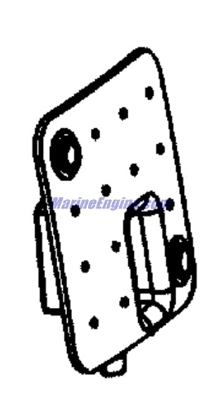 Evinrude Johnson OMC 0342415 - Bracket, Latch