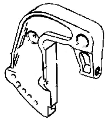 Evinrude Johnson OMC 0342536 - Stern Bracket, Starboard