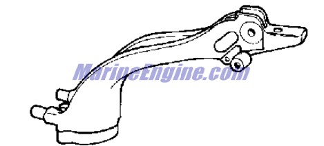Evinrude Johnson OMC 0342567 - Steering Bracket
