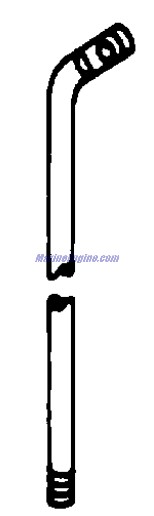 Evinrude Johnson OMC 0342995 - Shift Rod 25 FFI