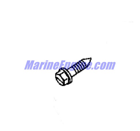 Evinrude Johnson OMC 0343245 - Screw