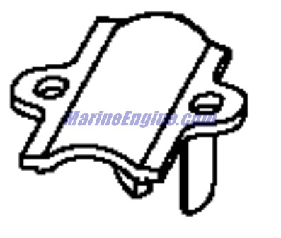 Evinrude Johnson OMC 0343468 - Flywheel Cover
