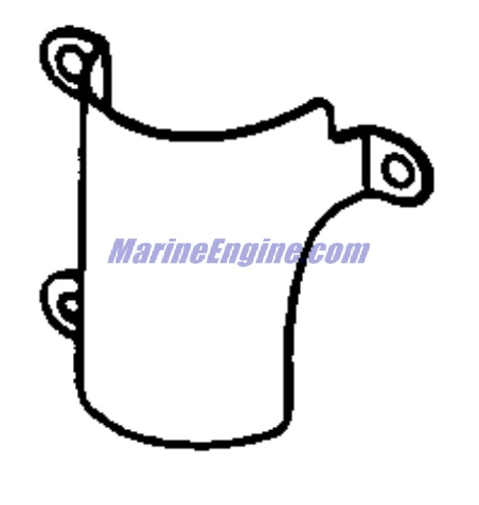 Evinrude Johnson OMC 0343935 - Clamp