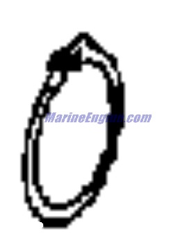 Evinrude Johnson OMC 0344266 - Stop Switch Retainer