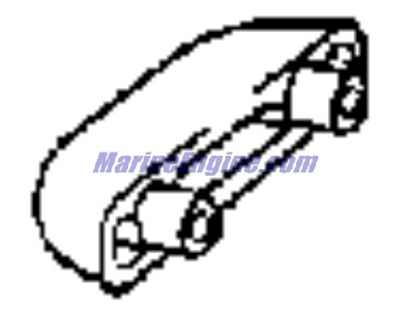Evinrude Johnson OMC 0344466 - Bumper