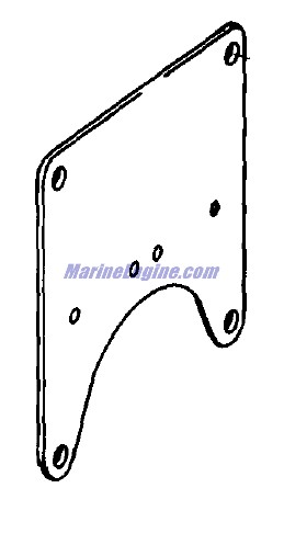 Evinrude Johnson OMC 0344527 - Fuel Pump Bracket