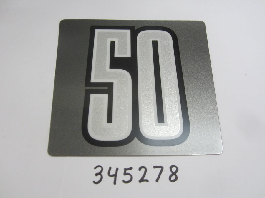 Evinrude Johnson OMC 0345278 - Plate