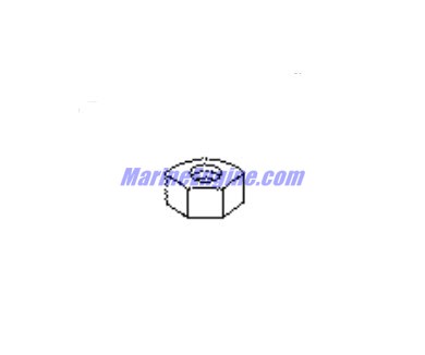 Evinrude Johnson OMC 0345348 - Nut
