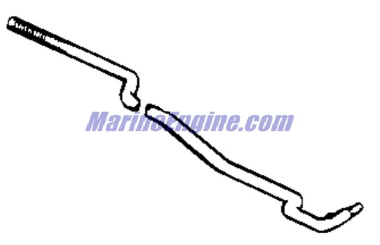 Evinrude Johnson OMC 0345703 - Shift Rod