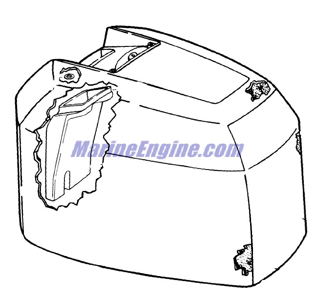 Evinrude Johnson OMC 0345774 - Sound Blanket