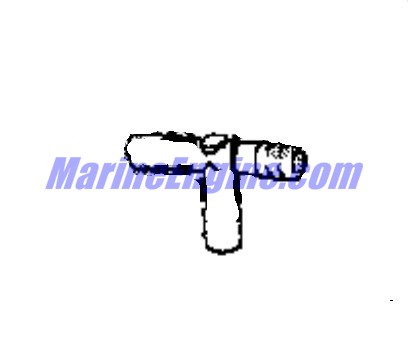 Evinrude Johnson OMC 0346140 - Fitting, Tee