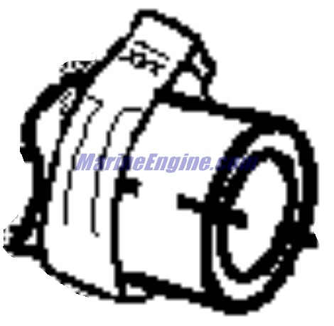 Evinrude Johnson OMC 0348117 - Hose