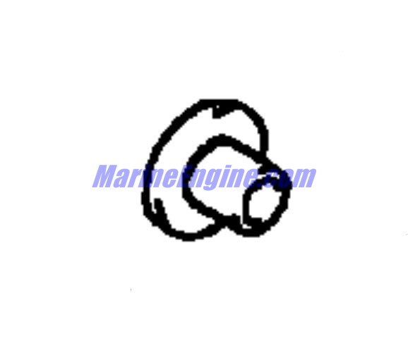 Evinrude Johnson OMC 0348948 - Spacer, Flanged