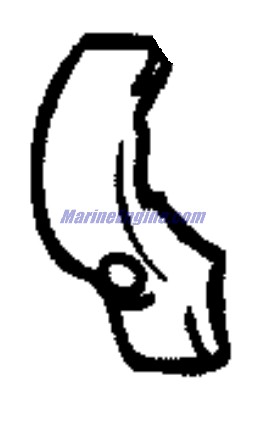 Evinrude Johnson OMC 0349060 - Trunnion Cover