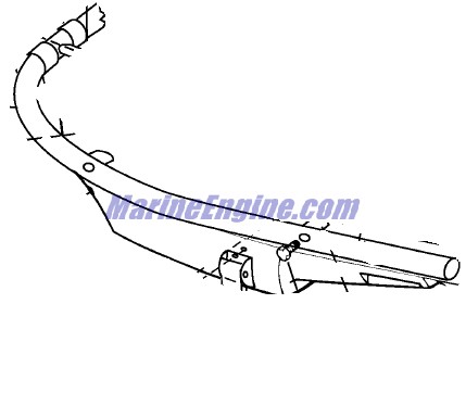 Evinrude Johnson OMC 0349244 - Carry Handle