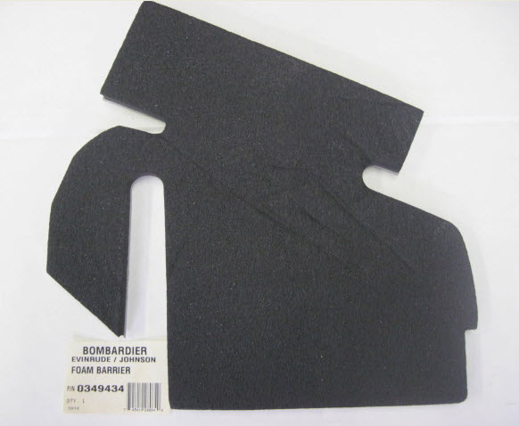 Evinrude Johnson OMC 0349434 - Foam Barrier, Lower