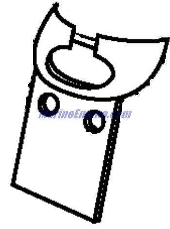 Evinrude Johnson OMC 0349882 - Bracket, Retaining