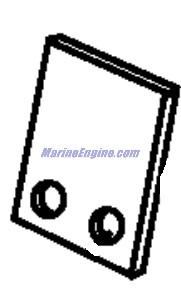 Evinrude Johnson OMC 0349883 - Plate