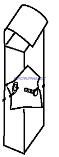 Evinrude Johnson OMC 0349887 - Bag, Tool