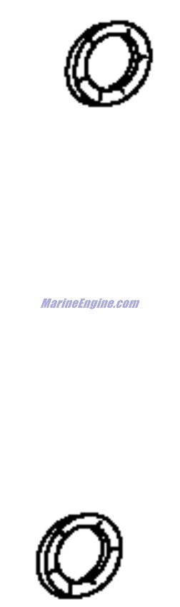 Evinrude Johnson OMC 0349889 - Retaining Ring