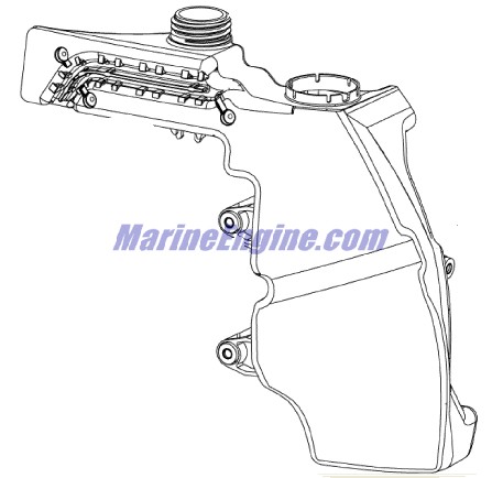 Evinrude Johnson OMC 0350601 - Oil Tank