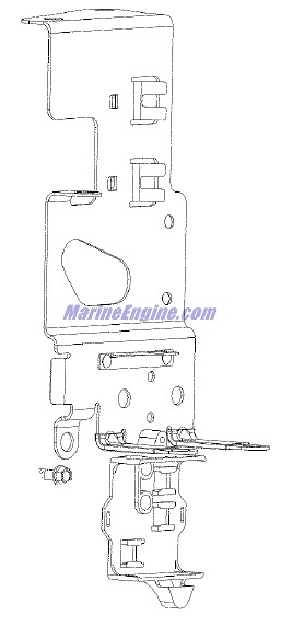 Evinrude Johnson OMC 0350829 - Bracket, Electric