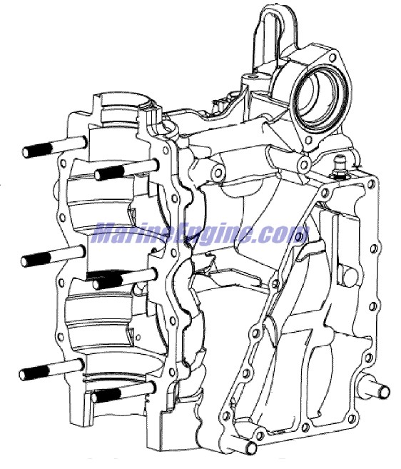 Evinrude Johnson OMC 0350836 - Stud