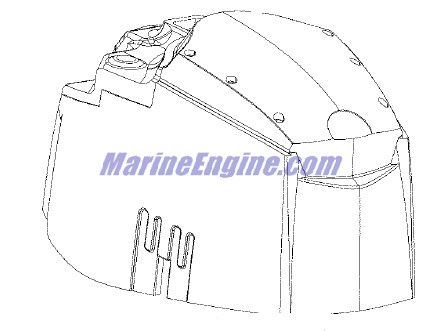 Evinrude Johnson OMC 0350872 - Sound Blanket