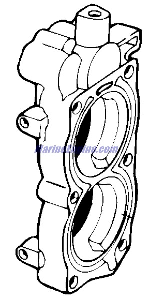 Evinrude Johnson OMC 0350949 - Cylinder Head