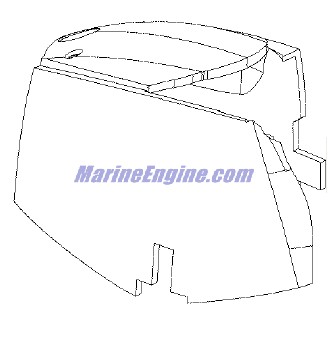 Evinrude Johnson OMC 0350955 - Sound Blanket