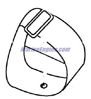 Evinrude Johnson OMC 0350972 - Strap Assembly