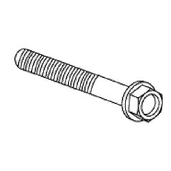 Evinrude Johnson OMC 0350995 - Screw, Injector To Cylinder Head