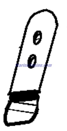 Evinrude Johnson OMC 0351007 - Retainer
