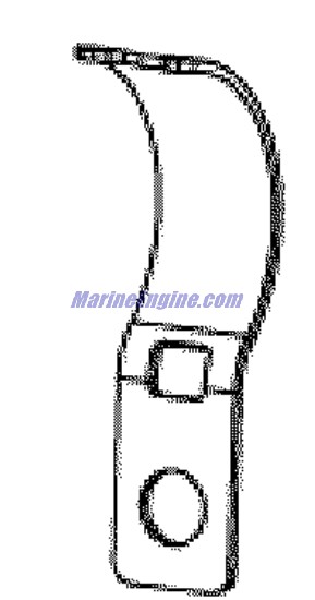 Evinrude Johnson OMC 0351009 - Clamp