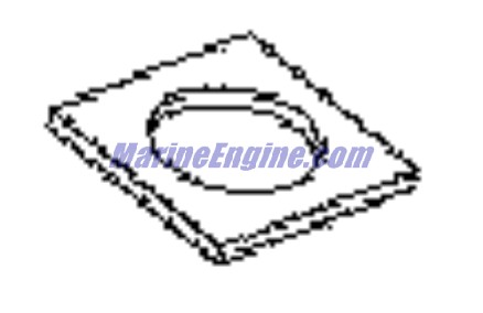 Evinrude Johnson OMC 0351029 - Plate