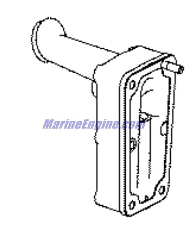 Evinrude Johnson OMC 0351031 - Muffler
