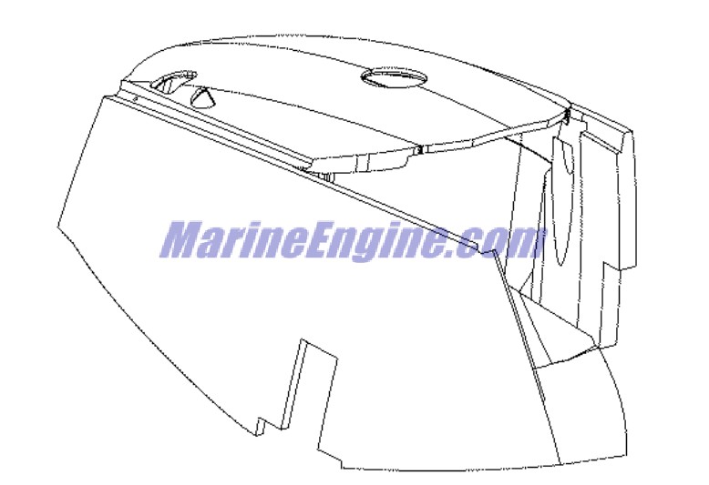 Evinrude Johnson OMC 0351127 - Sound Blanket