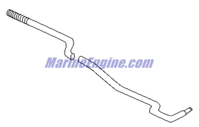 Evinrude Johnson OMC 0351191 - Shift Rod
