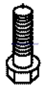 Evinrude Johnson OMC 0351206 - Screw
