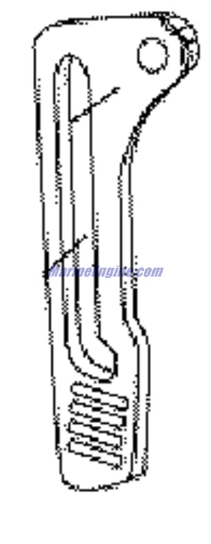 Evinrude Johnson OMC 0351217 - Link, Stop