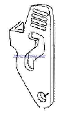 Evinrude Johnson OMC 0351218 - Link, Stop Stbd