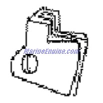 Evinrude Johnson OMC 0351248 - Bellcrank