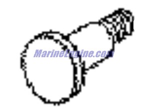 Evinrude Johnson OMC 0351271 - Screw, Stop Link To Swivel Bracket